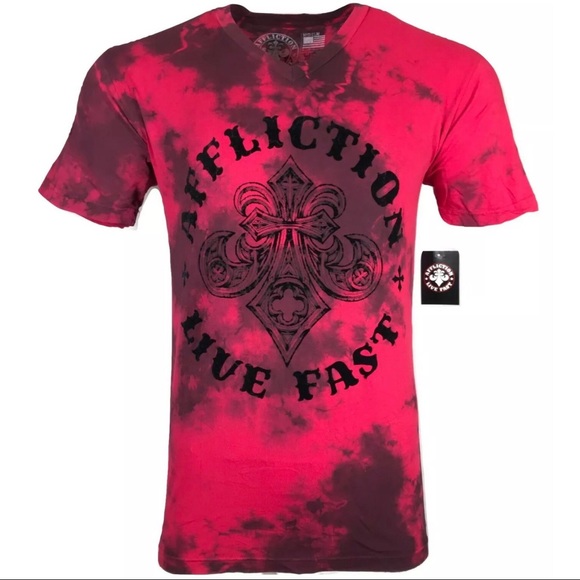 Affliction Other - AFFLICTION  Mens T-Shirt ROYALE  Premium Athletic